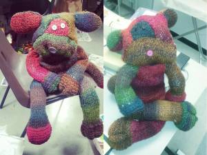 In my free time I like to make knitted toys. By Daina Groza, Leicester College, Leicetser, 05/2014
